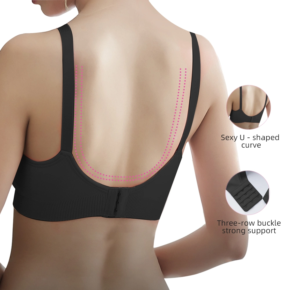 S-Shaper Wholesale Pregnant Women Maternity Nursing Bra Front Closure Seamless New Style Feeding Breast Bra