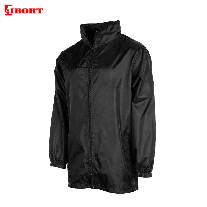 Aibort 100% Polyester Waterproof Running Tracksuit Jacket for Men (T-JK-11)